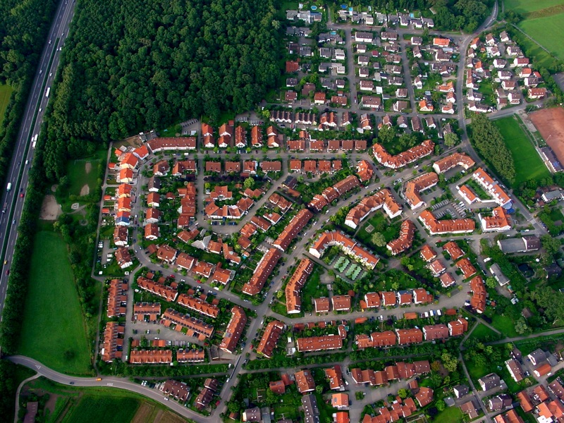 Hochdorf aus der Luft 2005