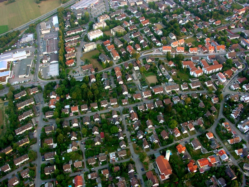 Luftbild von Gundelfingen