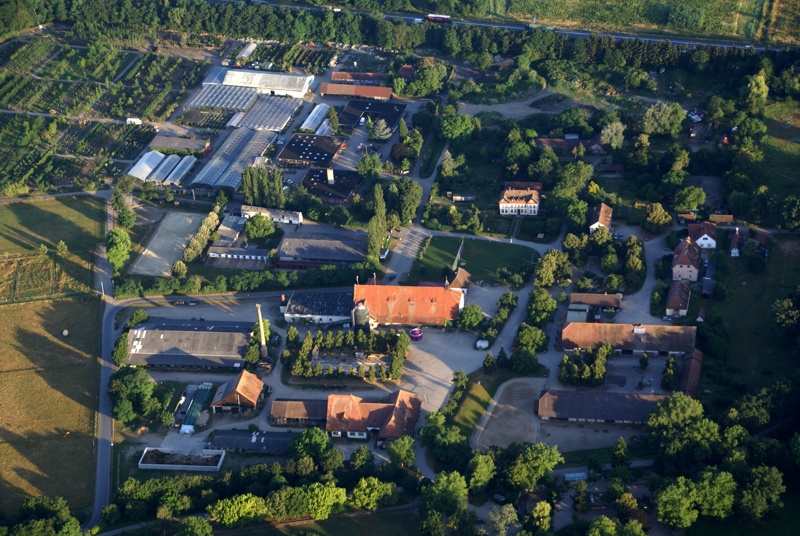 Der Mundenhof, Luftbild vom 07 Juli 2010
