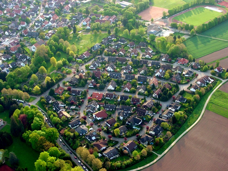 Luftbildaufnahme Umkirch