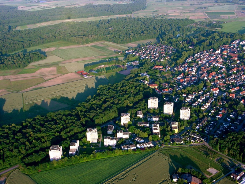 Hochhäuser in Umkirch
