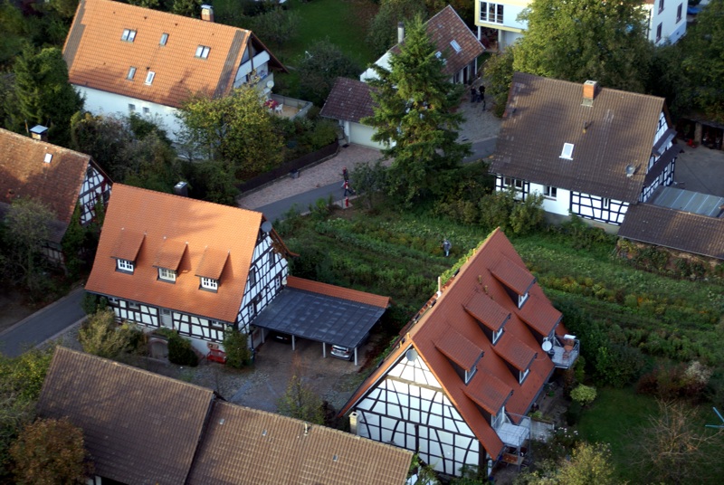 Schöne Fachwerkhäuser in Vörstetten aus der Zeit zwischen 1770 und 1820